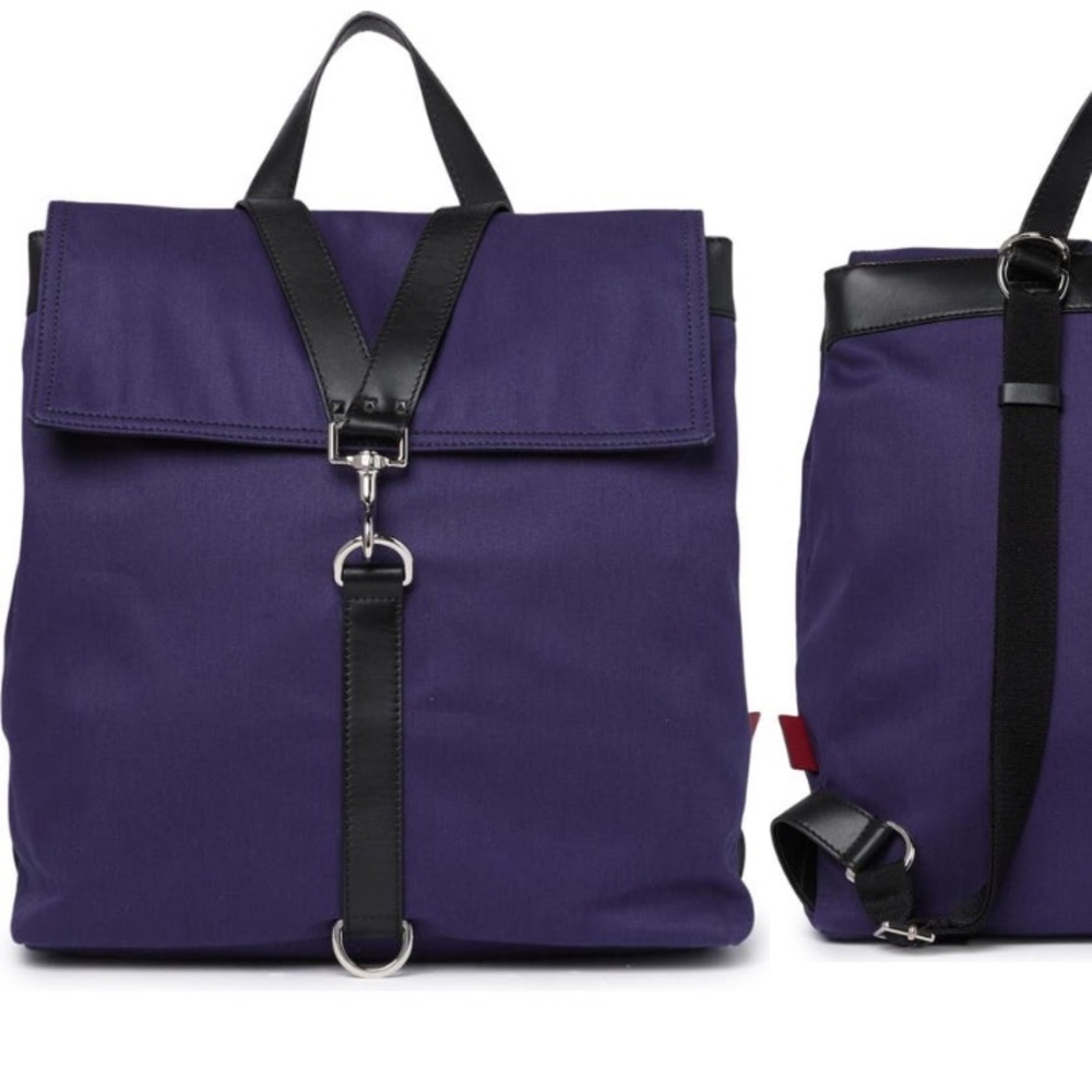 NEW! Valentino Garavani V backpack marine/Nero.